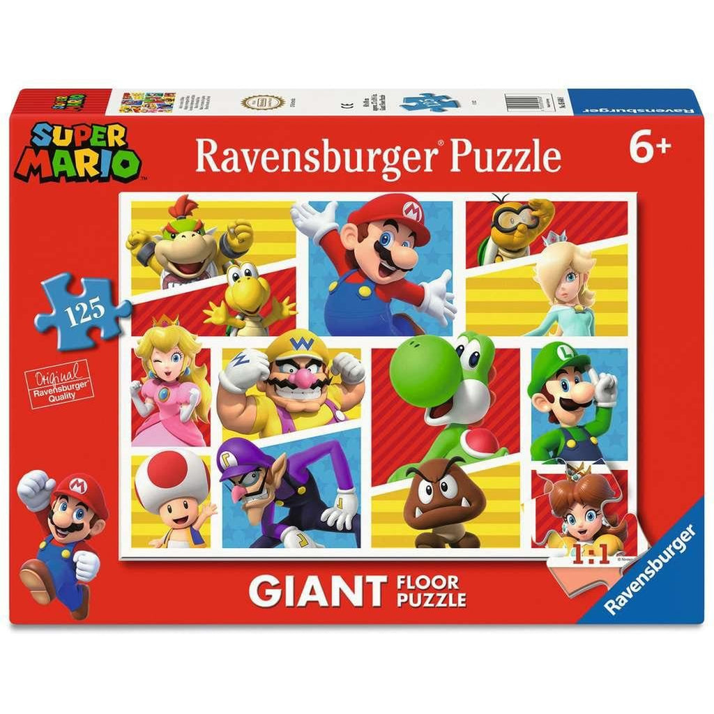 Product image Super Mario Giant Floor Puzzle Mario’s Friends and Foes (125 Pieces)