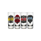 Zdjęcie produktu AC/DC Kieliszki do shotów zestaw 4 sztuki Black Ice