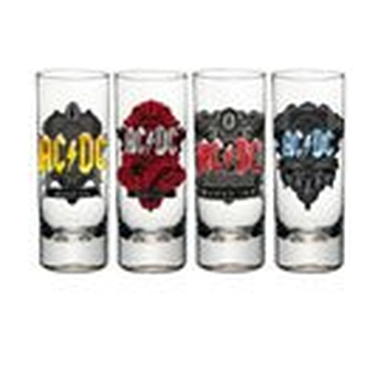Zdjęcie produktu AC/DC Kieliszki do shotów zestaw 4 sztuki Black Ice