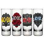 Zdjęcie produktu AC/DC Kieliszki do shotów zestaw 4 sztuki Black Ice