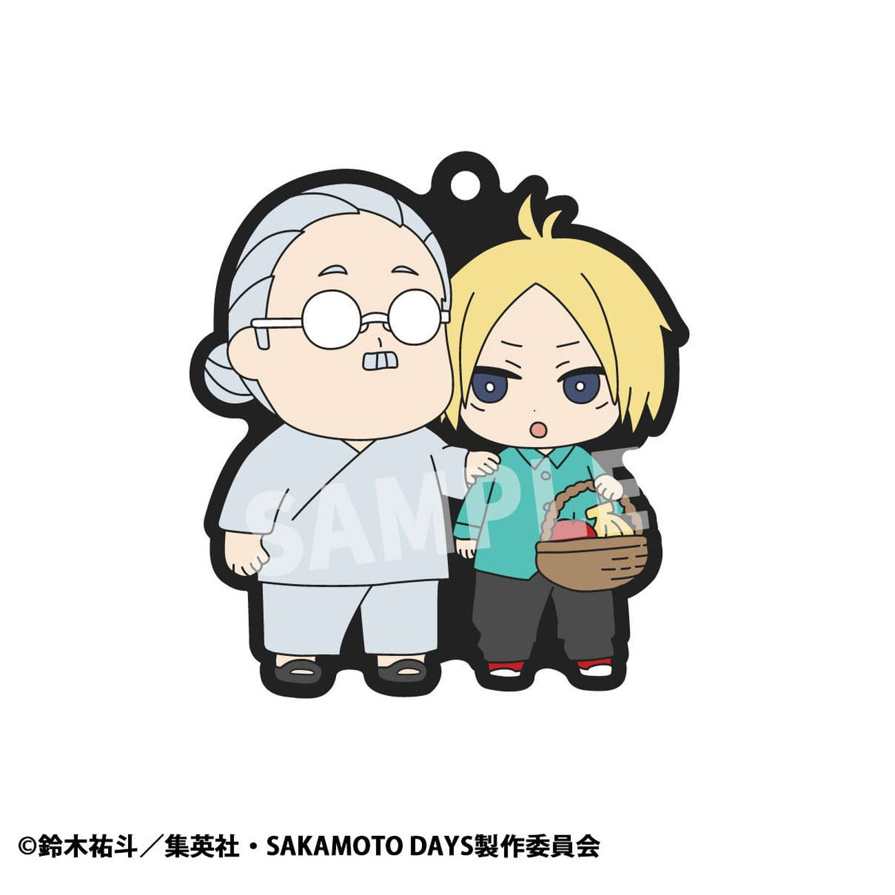 Product image Sakamoto Days Rubber Mascot Buddycolle Rubber Charms Vol. 2 7 cm Assortment (6)