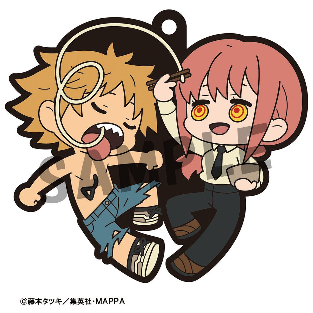 Product image Chainsaw Man Rubber Mascot Buddycolle Rubber Charm 6 cm Assortment (6)