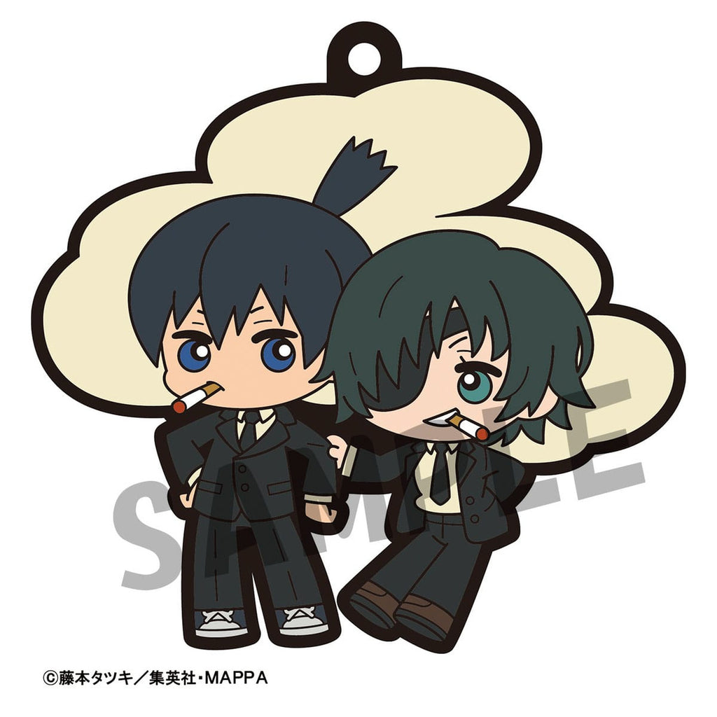 Product image Chainsaw Man Rubber Mascot Buddycolle Rubber Charm 6 cm Assortment (6)