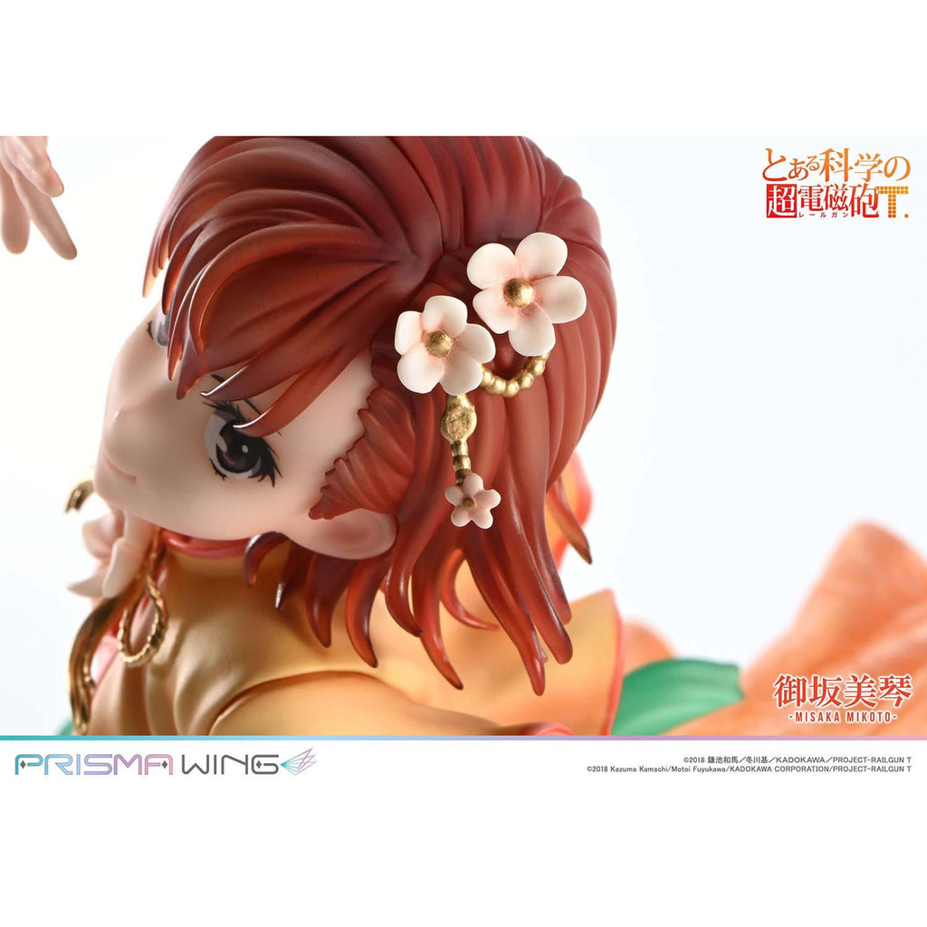 Zdjęcie produktu To Aru Kagaku no Railgun Figura PVC Prisma Wing 1/7 Misaka Mikoto 22 cm