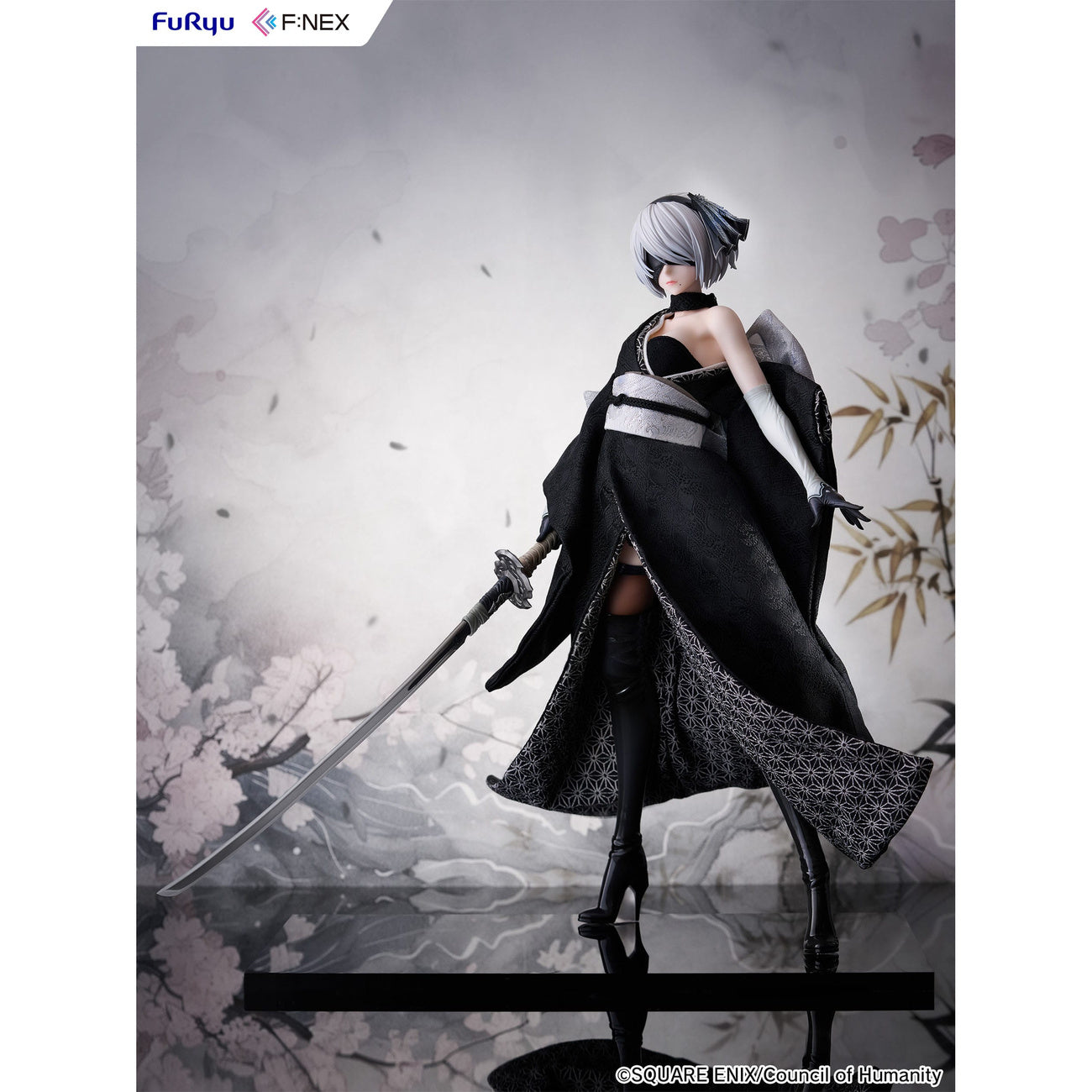 Zdjęcie produktu Nier: Automata Ver1.1a F:Nex Figura PVC 1/4 2B Japanese Doll 43 cm