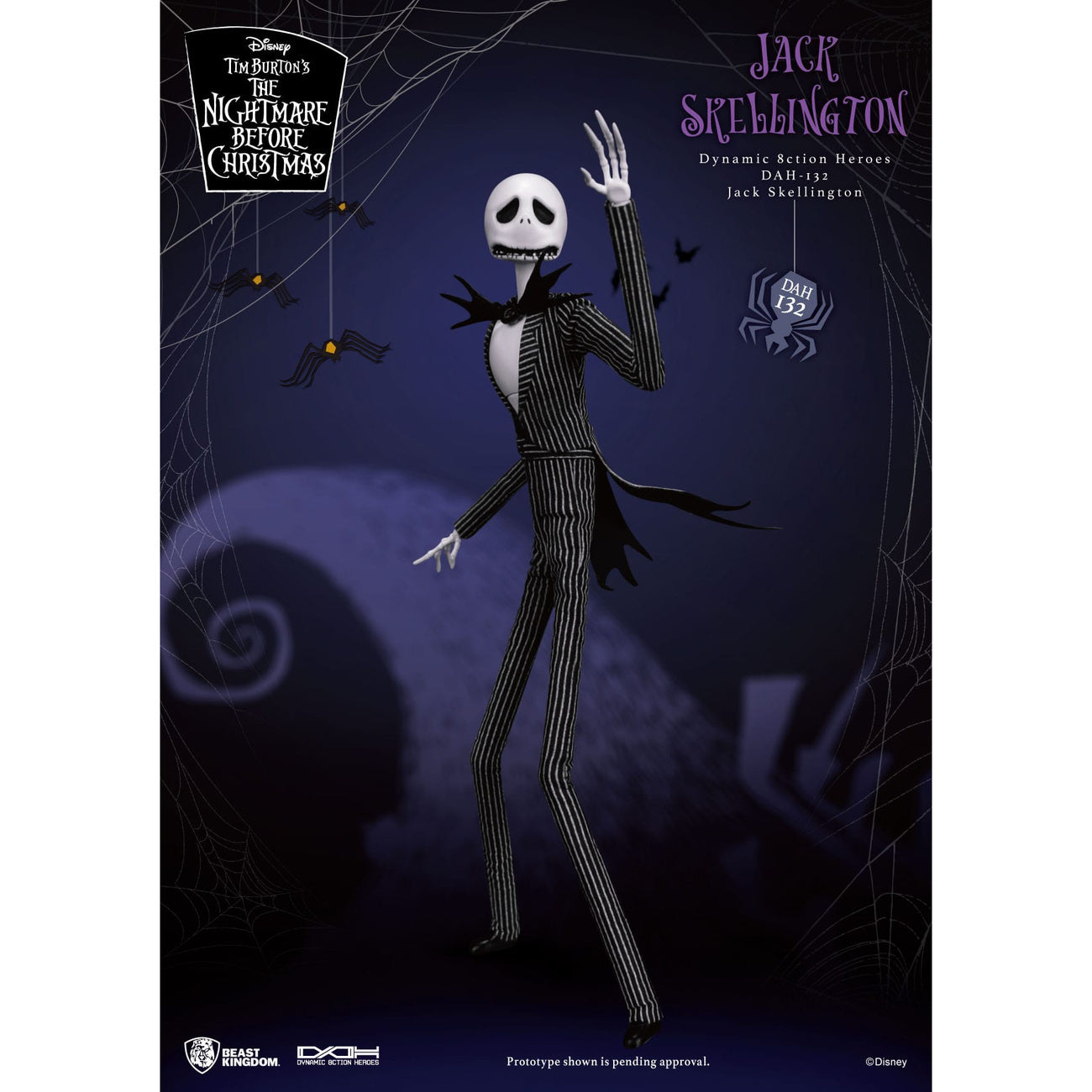 Product image Nightmare Before Christmas 8ction Heroes Action Figure 1/9 Jack 21 cm