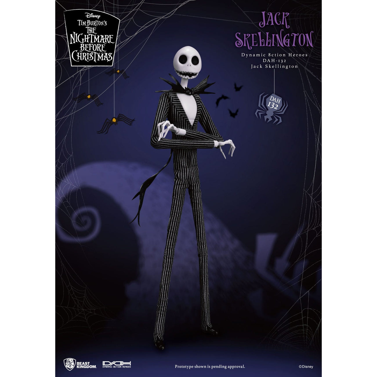 Product image Nightmare Before Christmas 8ction Heroes Action Figure 1/9 Jack 21 cm
