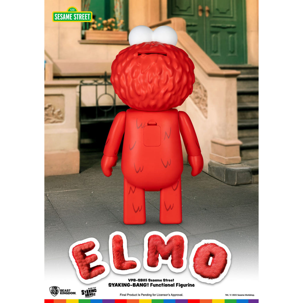 Zdjęcie produktu Ulica Sezamkowa Syaking Bang skarbonka winylowa Elmo 47 cm