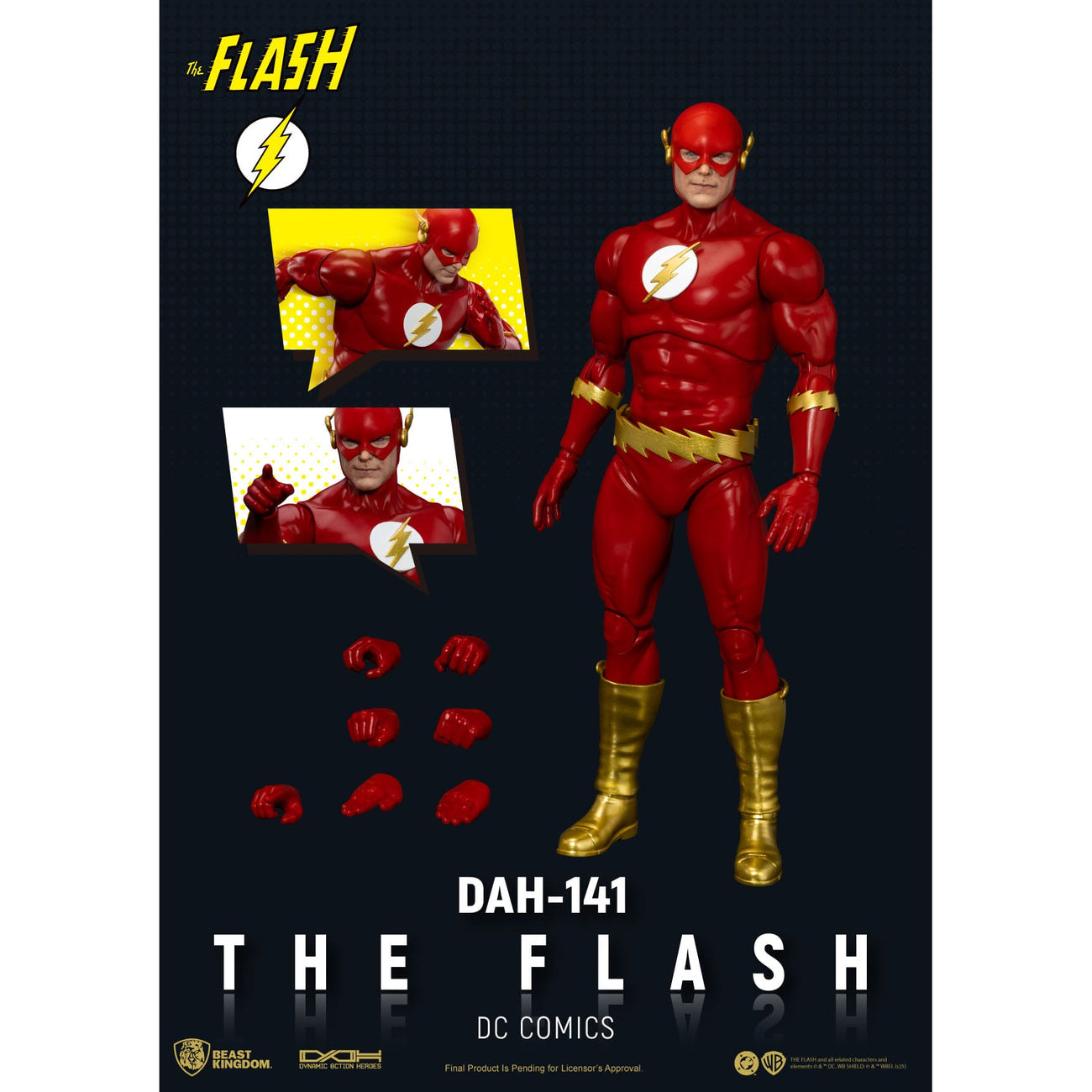 Zdjęcie produktu Figurka akcji DC Comics The Flash 20 cm