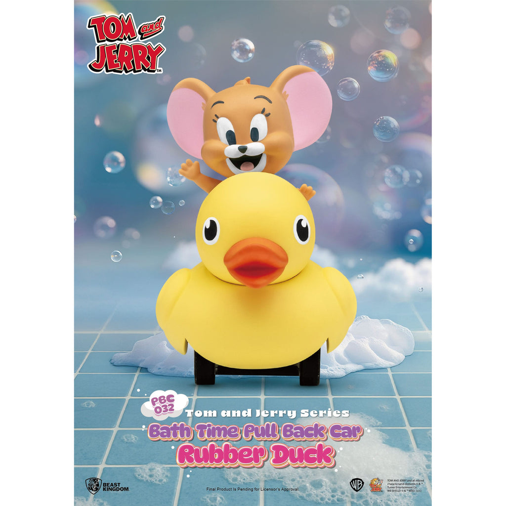 Zdjęcie produktu Tom & Jerry Pull Back Car Series Auta z napędem typu pull-back Bath Time Blind Box zestaw 6 sztuk