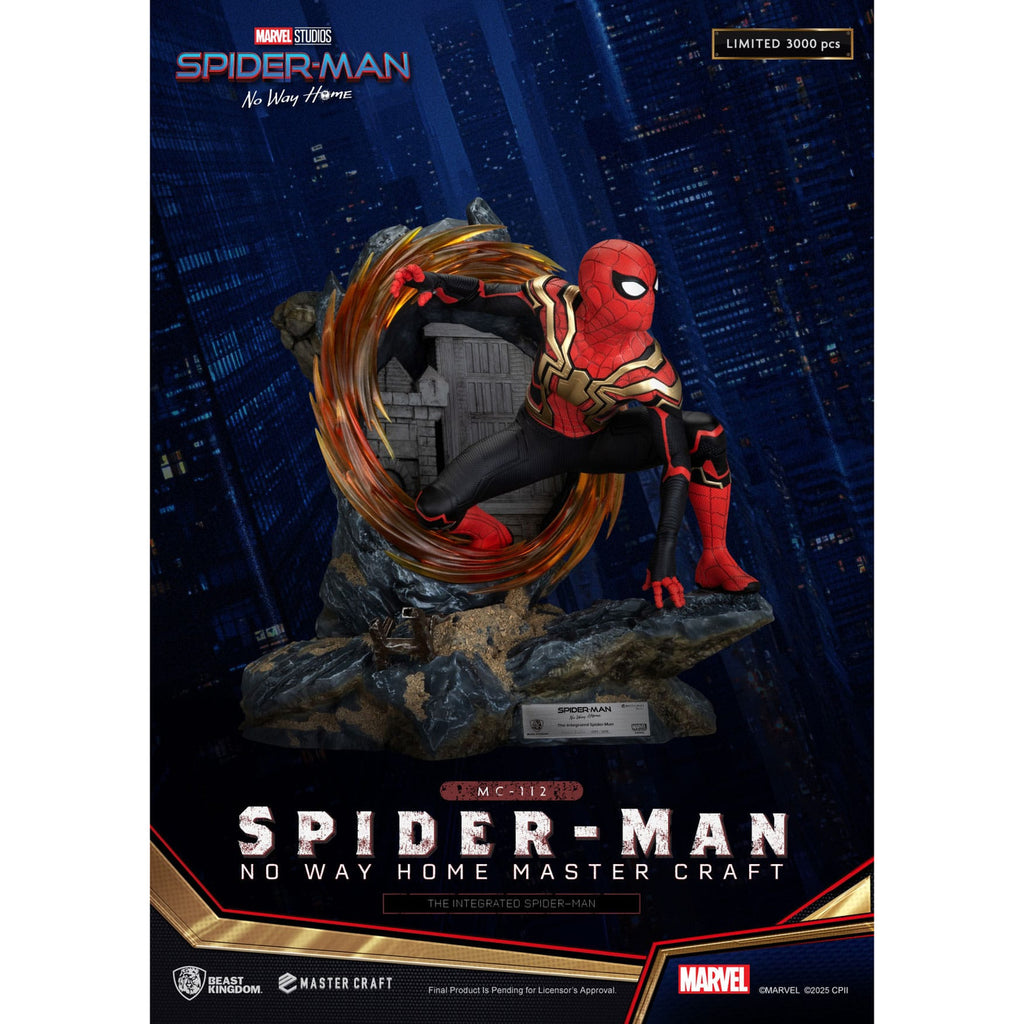 Zdjęcie produktu Spider-Man: No Way Home Figurka Master Craft The Integrated Spider-Man 31 cm