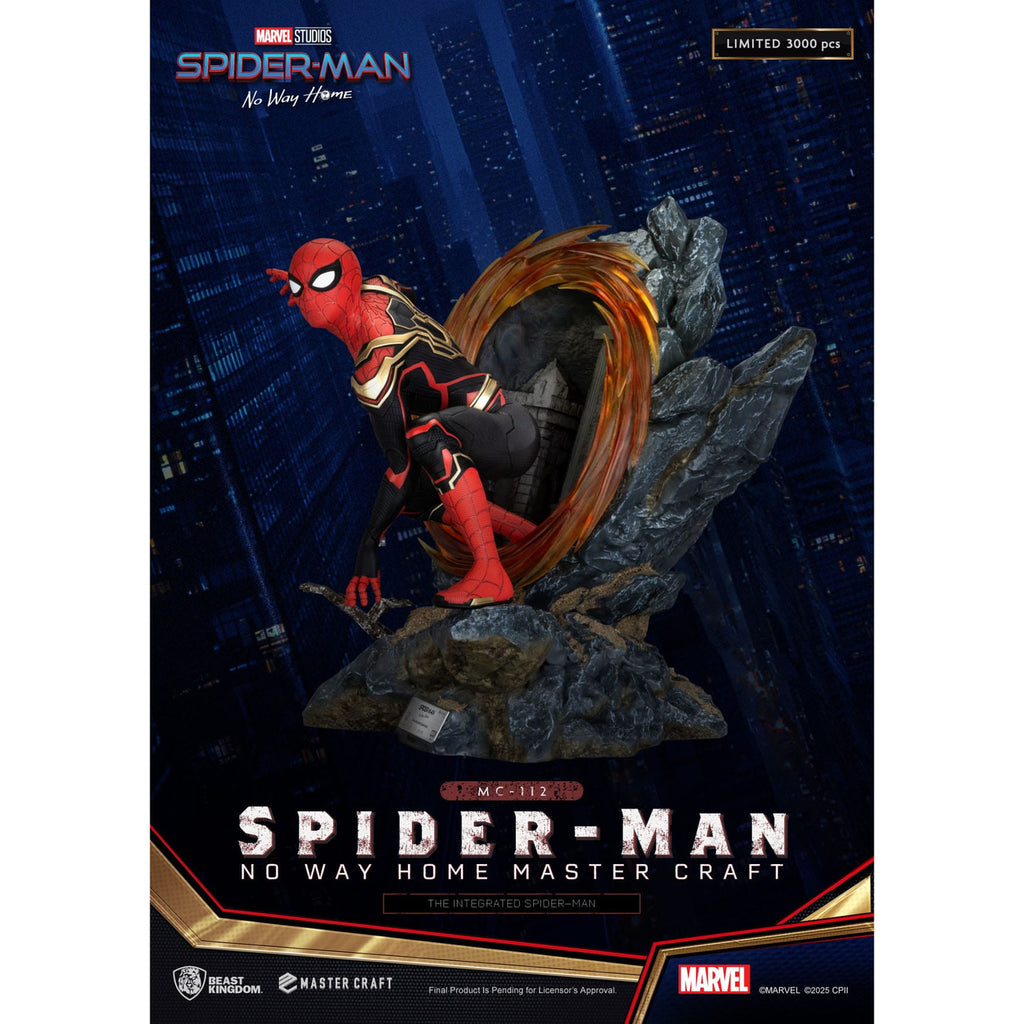 Zdjęcie produktu Spider-Man: No Way Home Figurka Master Craft The Integrated Spider-Man 31 cm