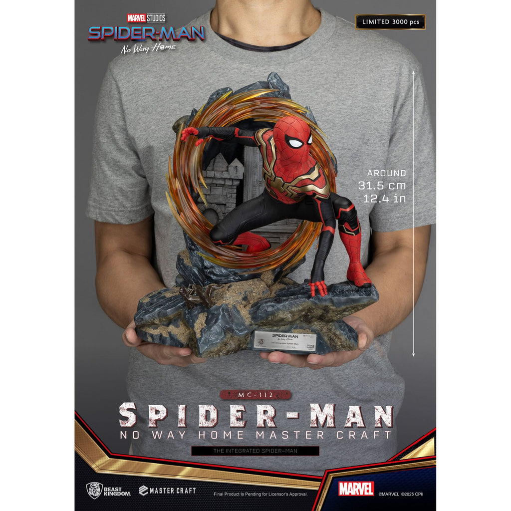 Zdjęcie produktu Spider-Man: No Way Home Figurka Master Craft The Integrated Spider-Man 31 cm