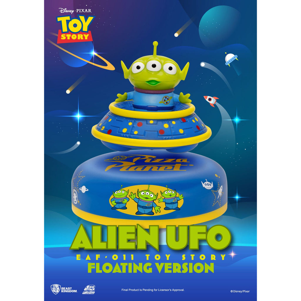 Zdjęcie produktu Toy Story Egg Attack lewitujący model Alien UFO 6 cm