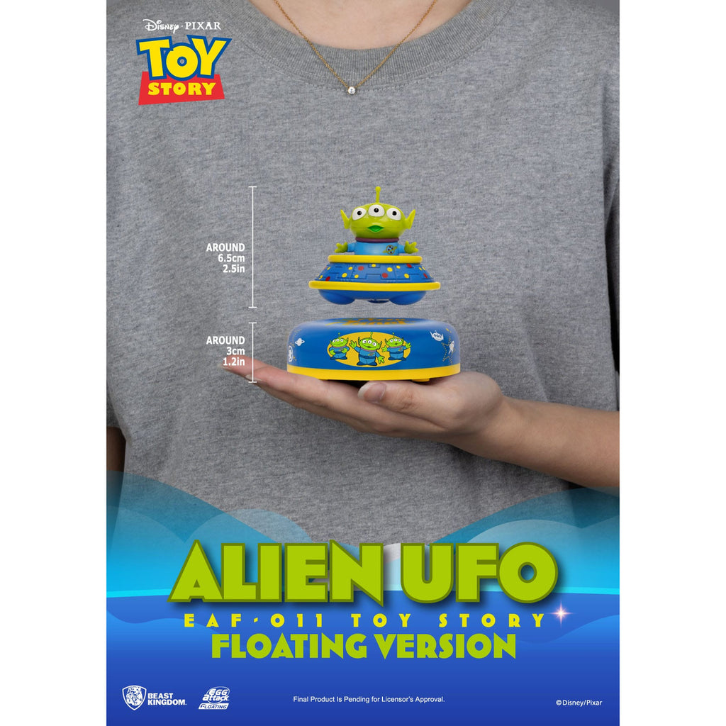 Zdjęcie produktu Toy Story Egg Attack lewitujący model Alien UFO 6 cm