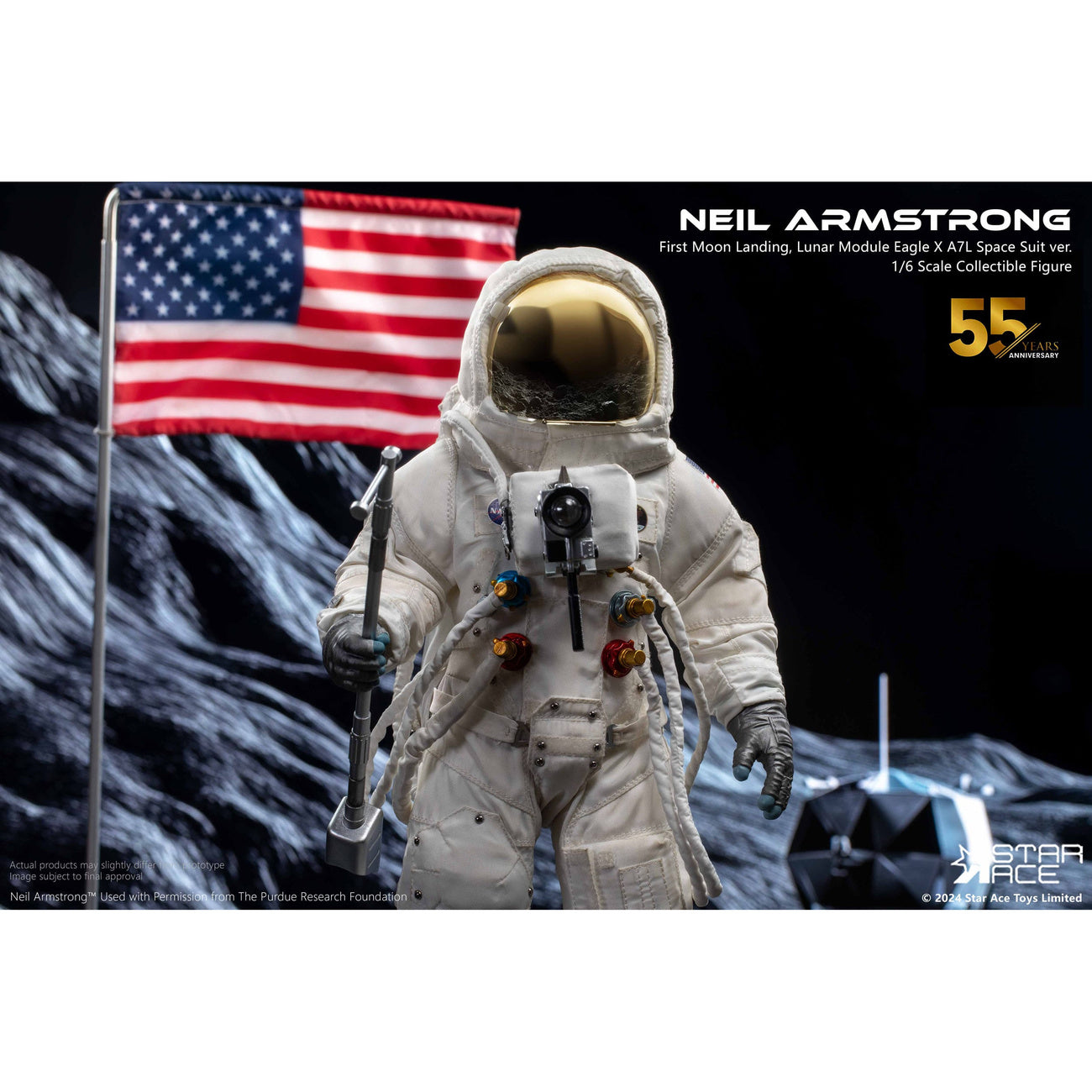 Product image Neil Armstrong Action Figure 1/6 Neil Armstrong Deluxe Version 30 cm