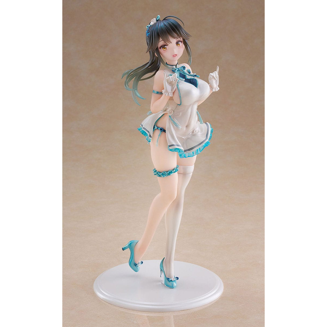 Zdjęcie produktu Avian Romance Pink Label 5 Figura PVC 1/6 Ponytail Girl: Qipao 29 cm
