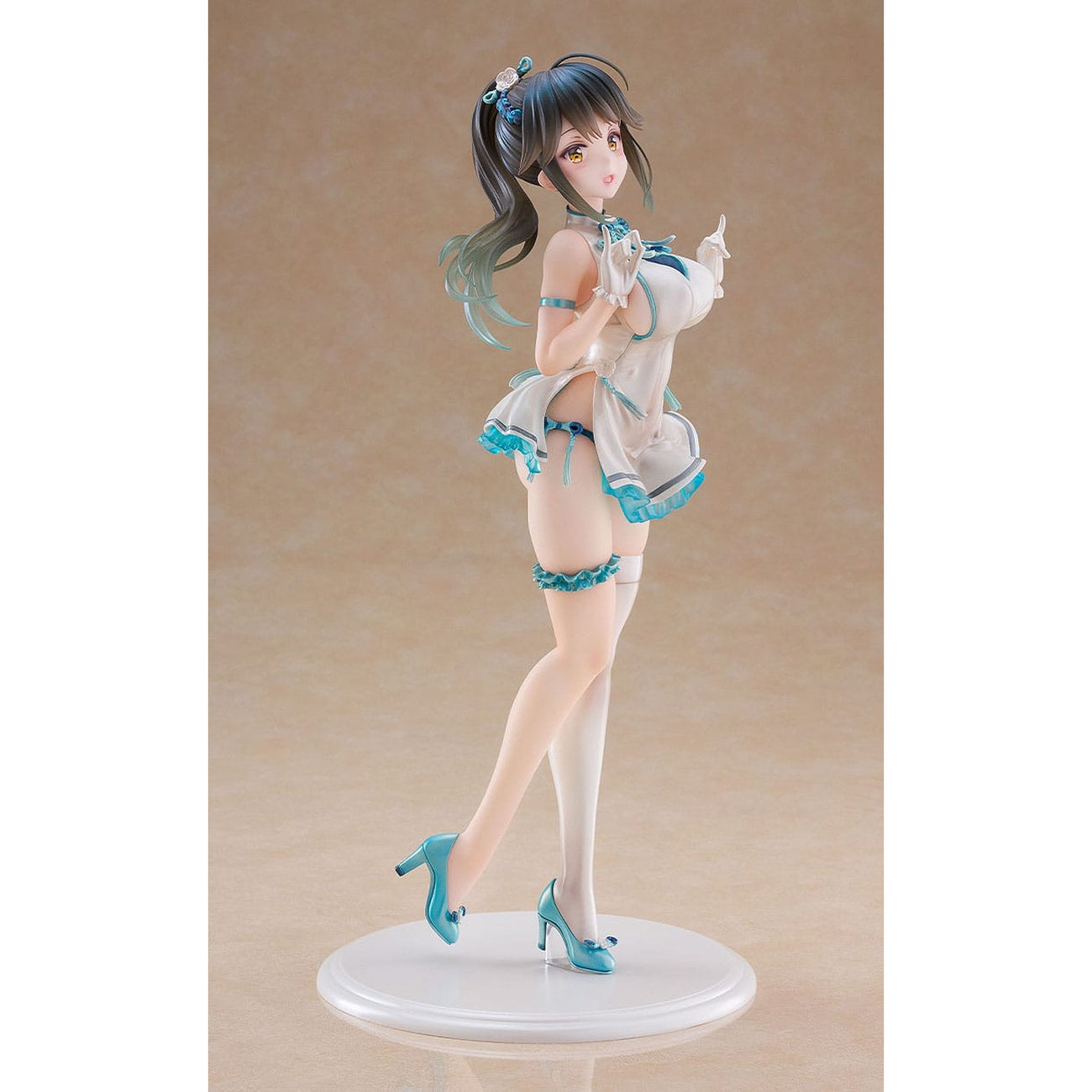 Zdjęcie produktu Avian Romance Pink Label 5 Figura PVC 1/6 Ponytail Girl: Qipao 29 cm