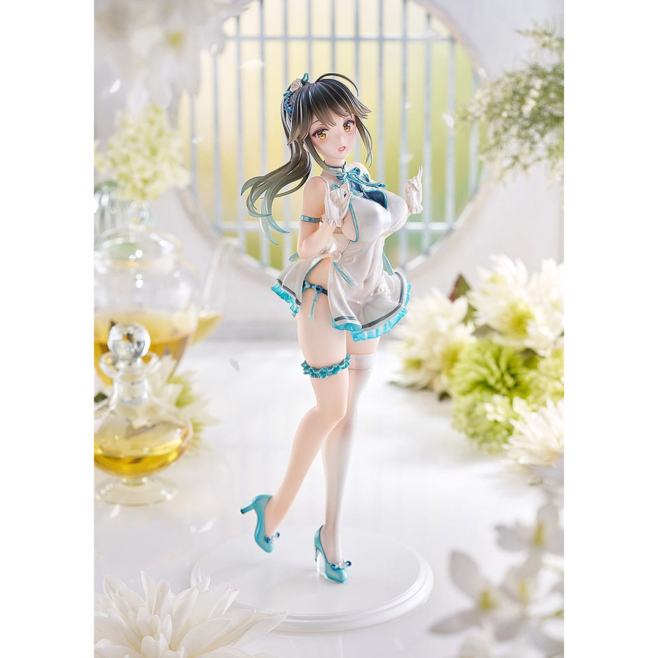 Zdjęcie produktu Avian Romance Pink Label 5 Figura PVC 1/6 Ponytail Girl: Qipao 29 cm