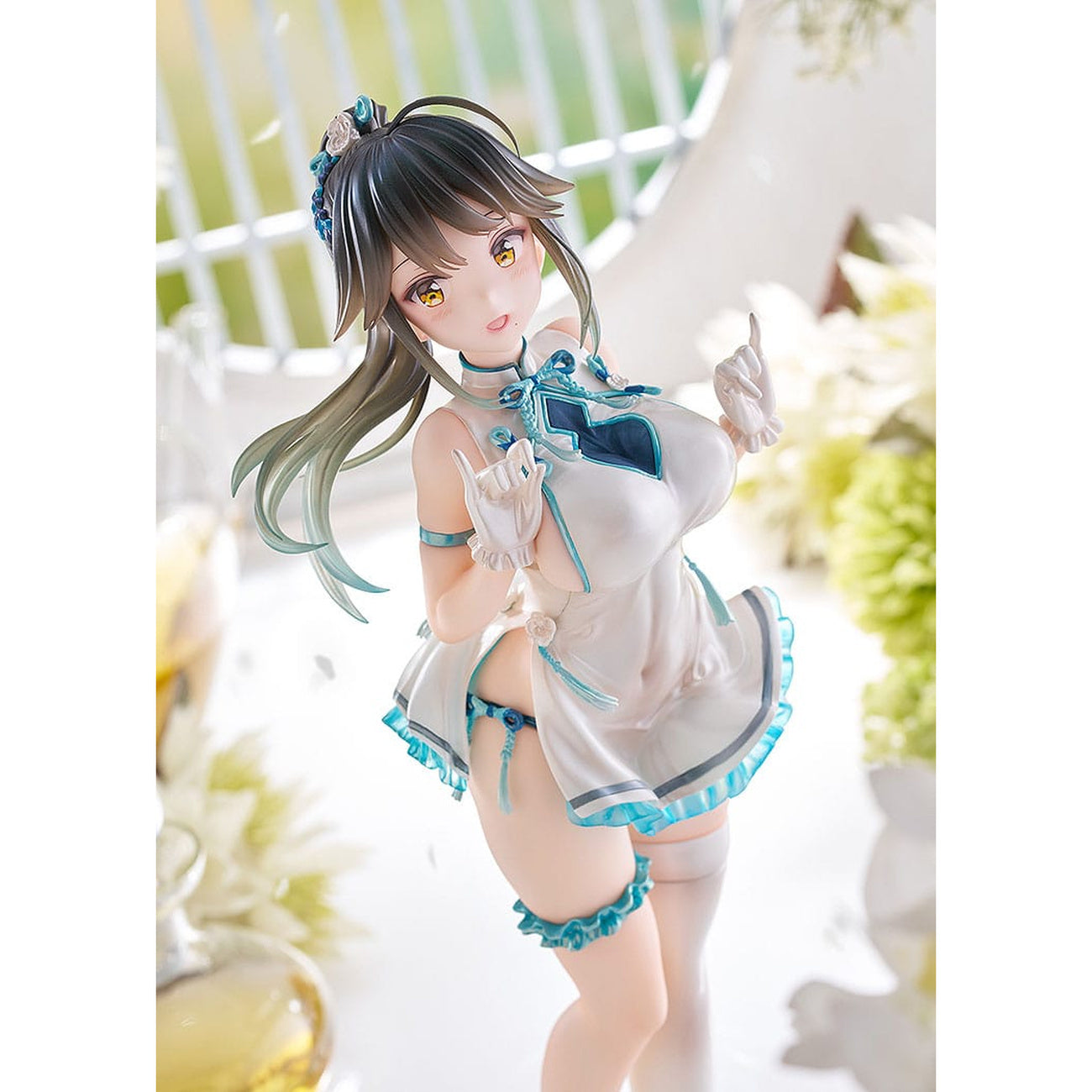 Zdjęcie produktu Avian Romance Pink Label 5 Figura PVC 1/6 Ponytail Girl: Qipao 29 cm