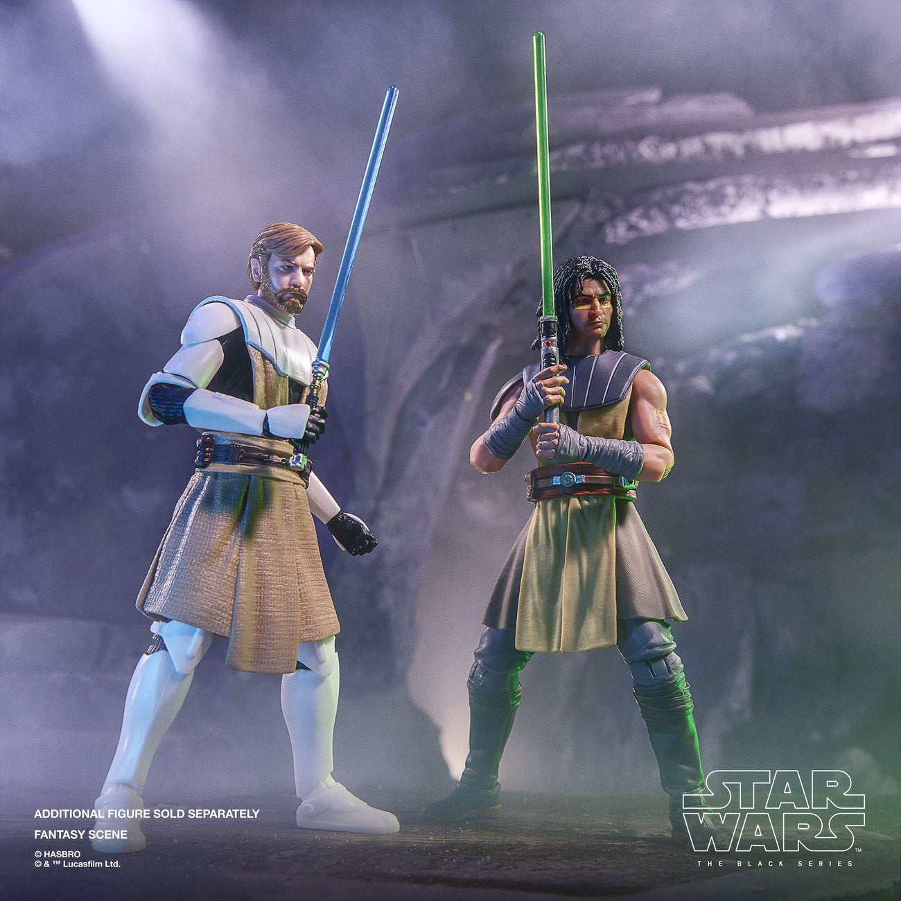 Product image Star Wars: The Clone Wars Black Series Action Figure Quinlan Vos 15 cm