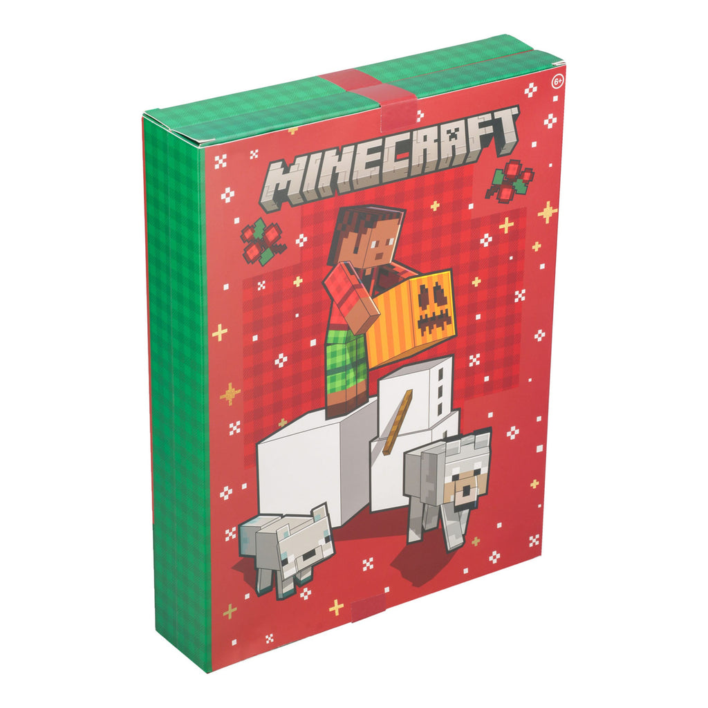 Zdjęcie produktu Kalendarz adwentowy Minecraft Artykuły papiernicze 24 dni