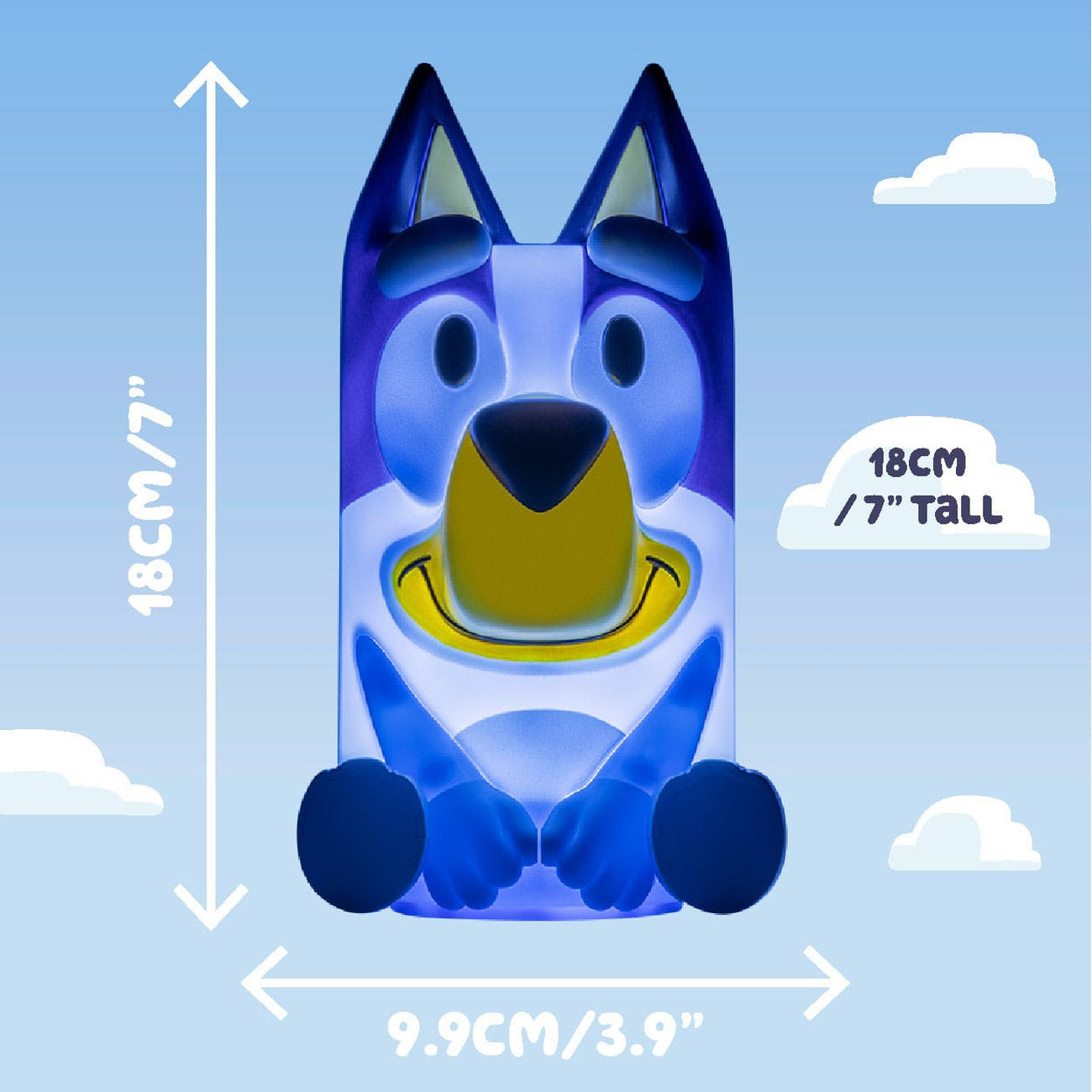Zdjęcie produktu Lampka Bluey z dźwiękiem