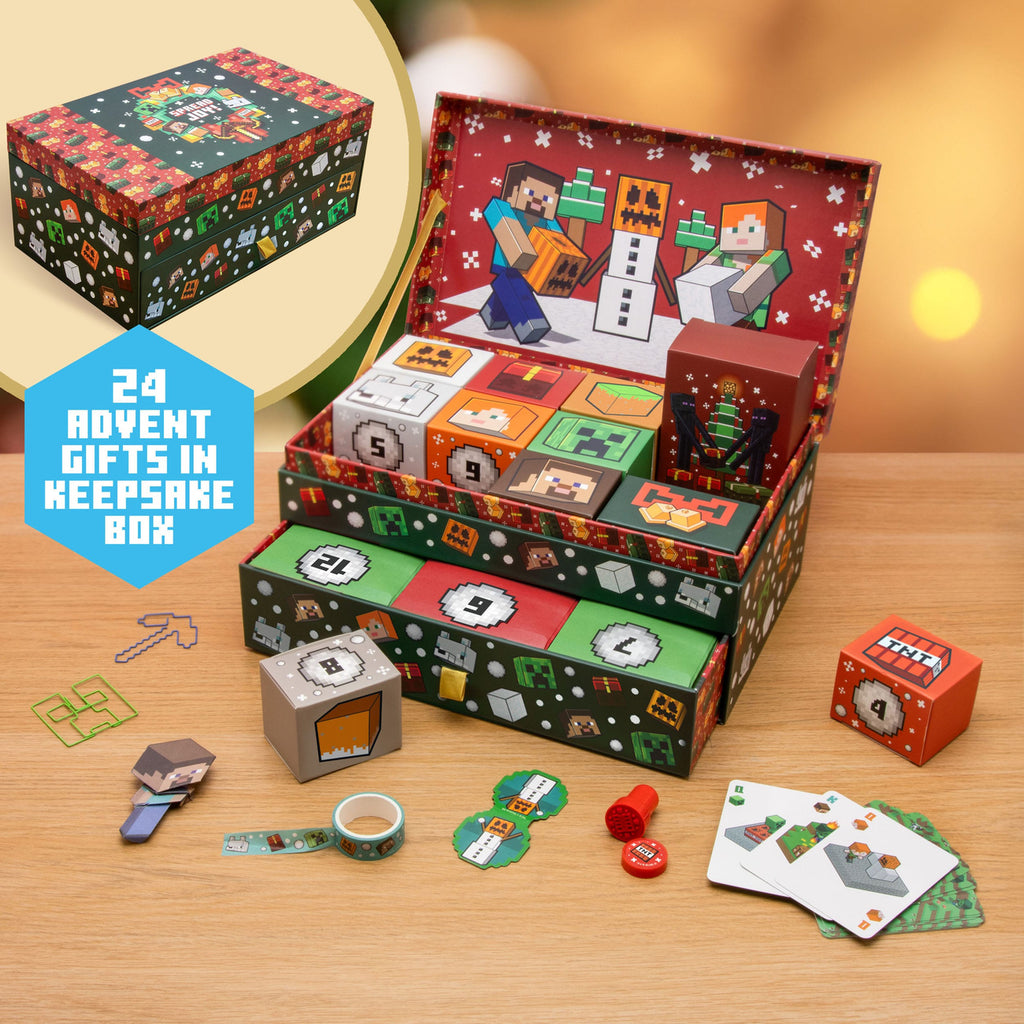 Zdjęcie produktu Kalendarz adwentowy Minecraft Keepsake Box