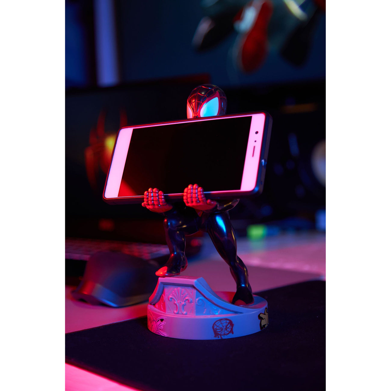 Zdjęcie produktu Spider-Man Cable Guys Uchwyt ładujący Miles Morales 20 cm