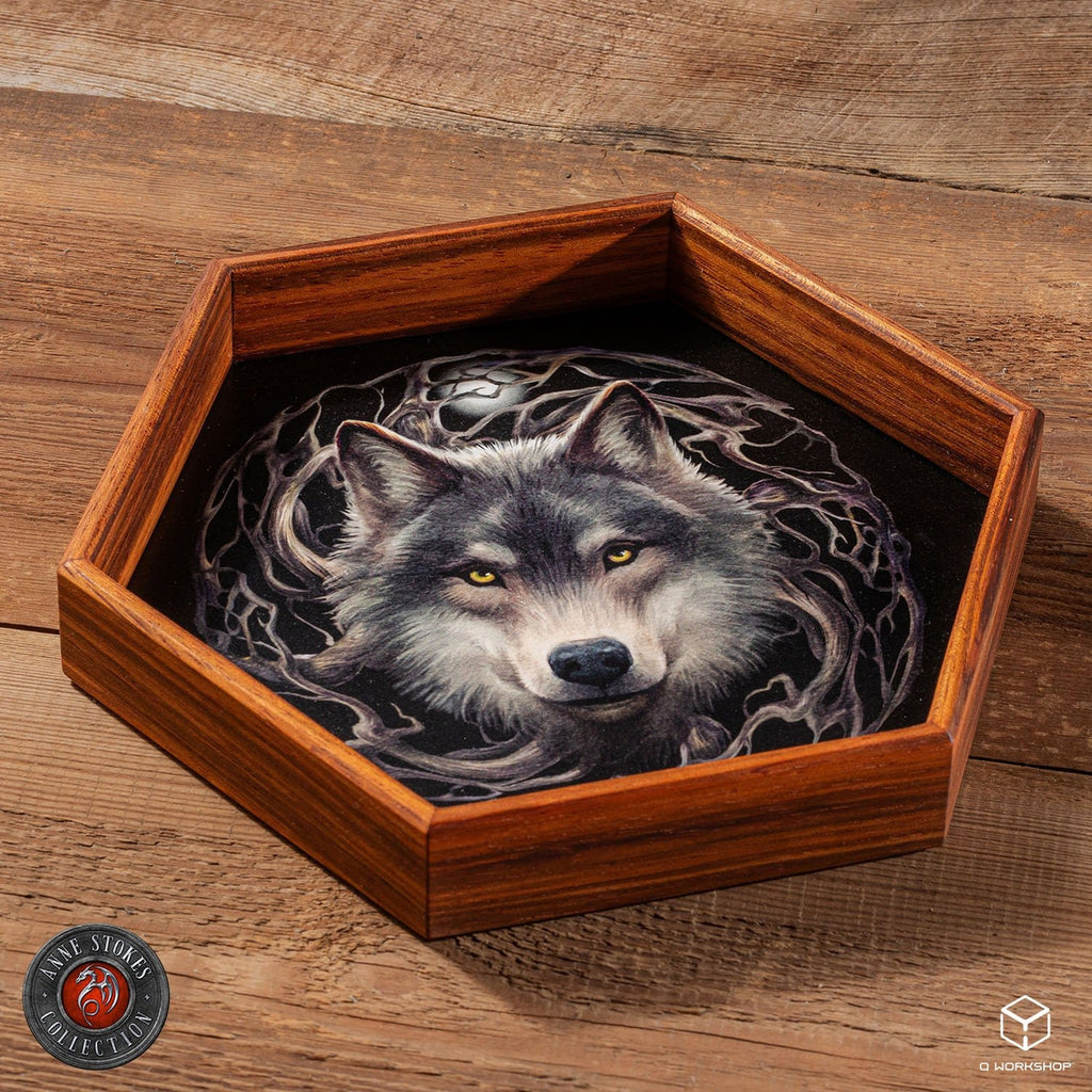 Zdjęcie produktu Anne Stokes Taca na kości Night Forest 20 cm