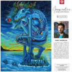 Zdjęcie produktu Imagination Series Puzzle Kamil Jakóbczak Bialy Wilk (1000 elementów)