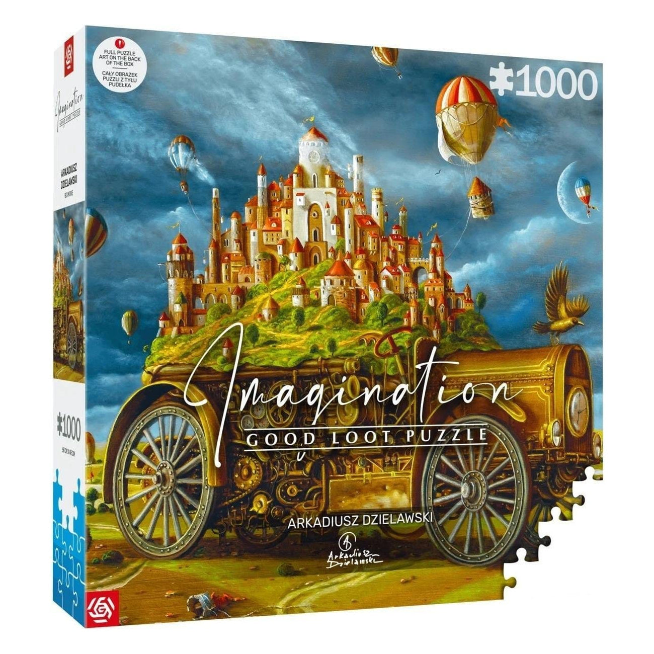 Zdjęcie produktu Imagination Series Puzzle Arkadiusz Dzielawski Wielka przeprowadzka (1000 elementów)