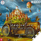 Zdjęcie produktu Imagination Series Puzzle Arkadiusz Dzielawski Wielka przeprowadzka (1000 elementów)