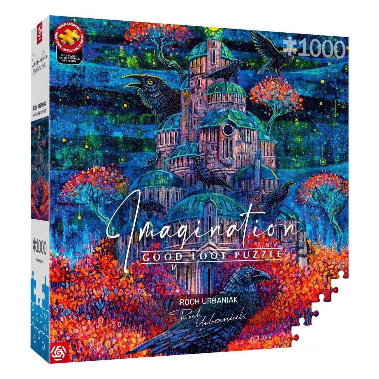 Zdjęcie produktu Imagination Series Puzzle Roch Urbaniak Twierdza Pani Kruków (1000 elementów)