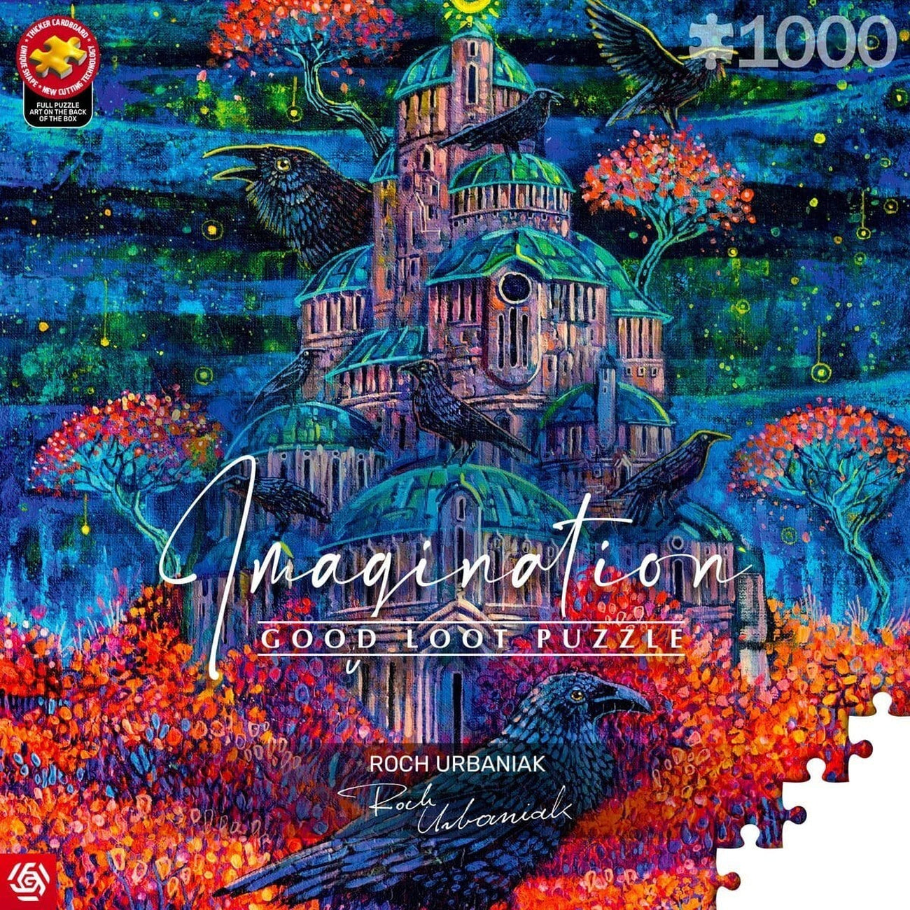 Zdjęcie produktu Imagination Series Puzzle Roch Urbaniak Twierdza Pani Kruków (1000 elementów)