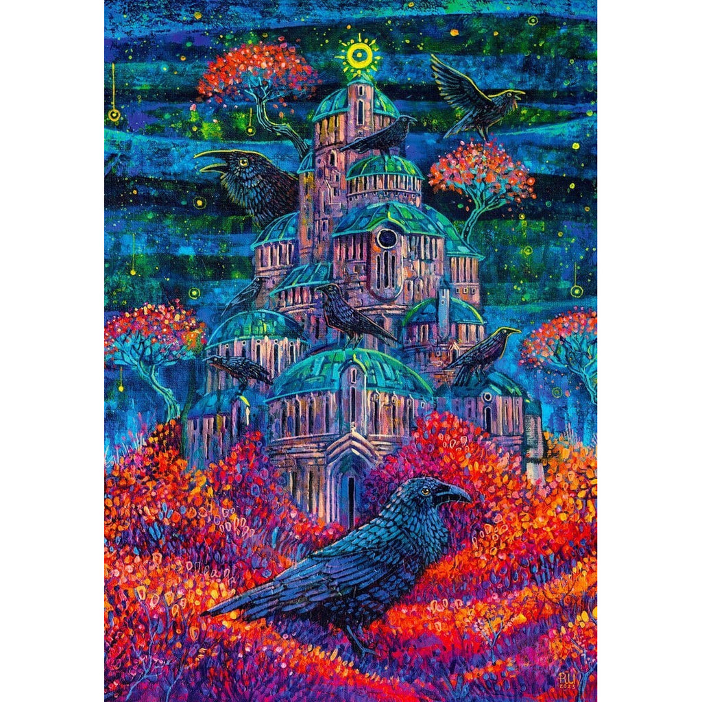 Zdjęcie produktu Imagination Series Puzzle Roch Urbaniak Twierdza Pani Kruków (1000 elementów)