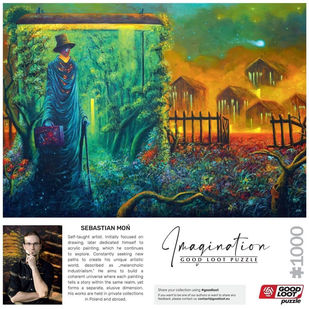 Zdjęcie produktu Imagination Series Puzzle Sebastian Mon Stationary Traveller II (1000 elementów)