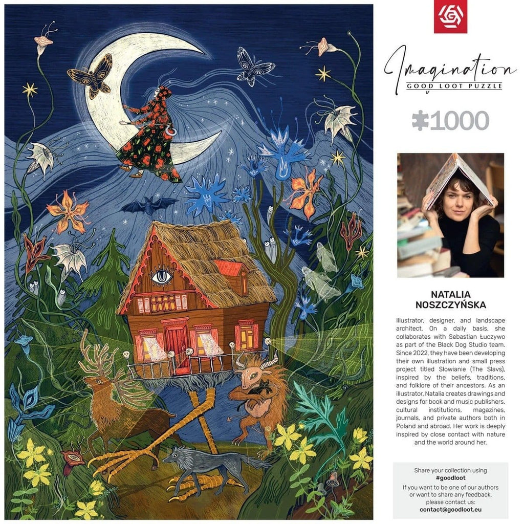 Zdjęcie produktu Imagination Series Puzzle Natalia Noszczynska Slowianski Swiat Nadchodzi (1000 elementów)