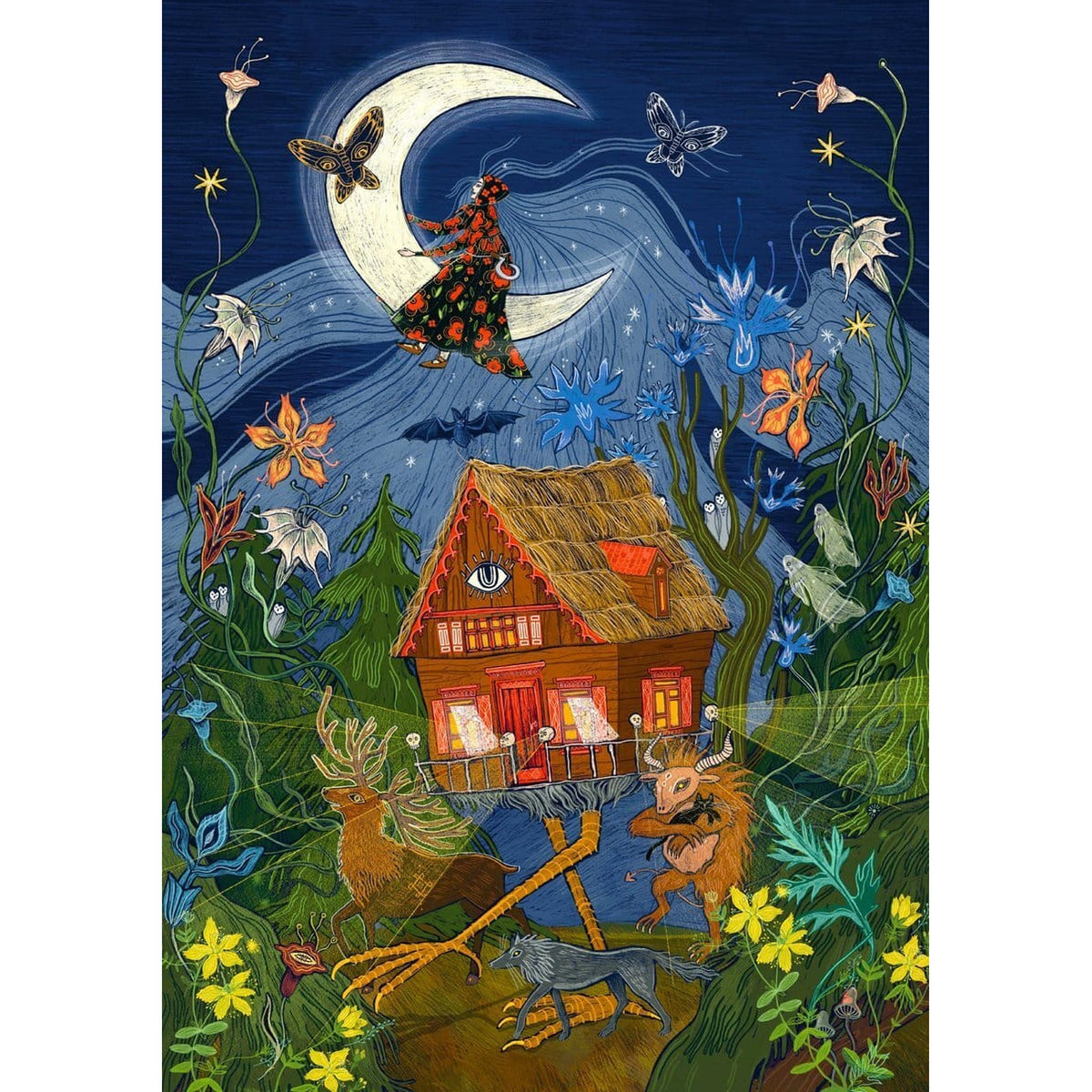 Zdjęcie produktu Imagination Series Puzzle Natalia Noszczynska Slowianski Swiat Nadchodzi (1000 elementów)