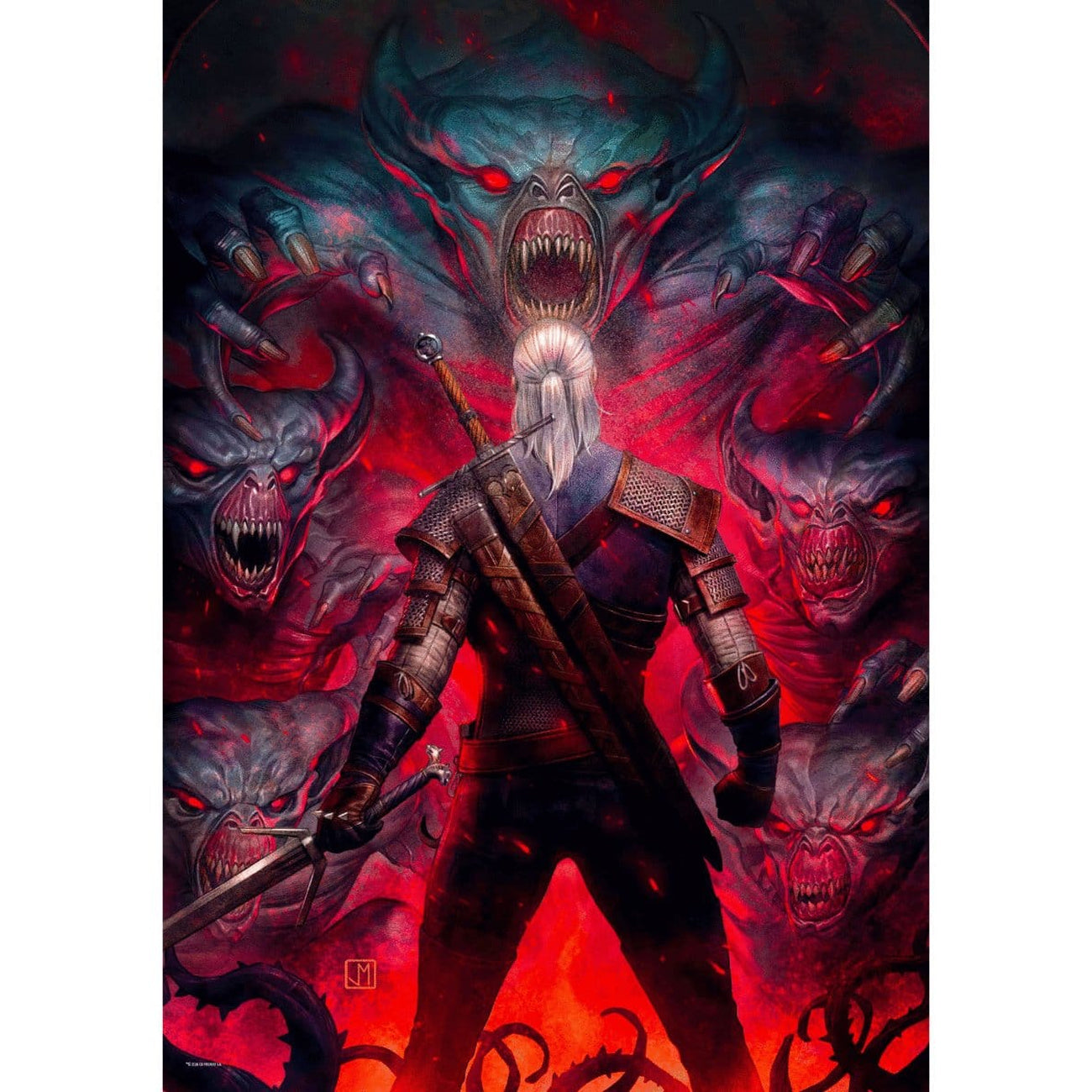 Zdjęcie produktu The Witcher Puzzle Corvo Bianco (1000 elementów)