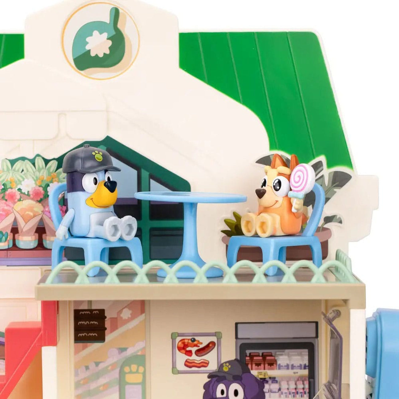 Zdjęcie produktu Bluey Zestaw do zabawy z minifigurkami Bluey Let's Play Chef Supermarket