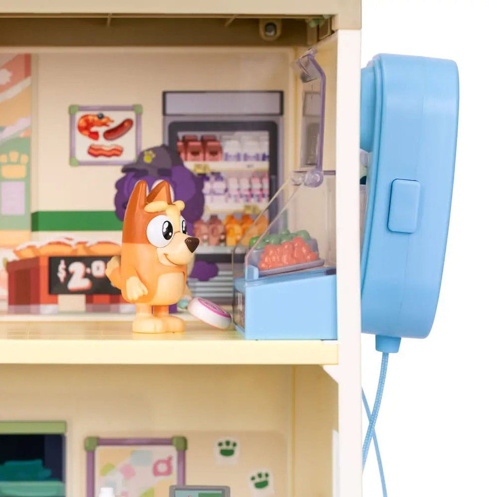 Zdjęcie produktu Bluey Zestaw do zabawy z minifigurkami Bluey Let's Play Chef Supermarket