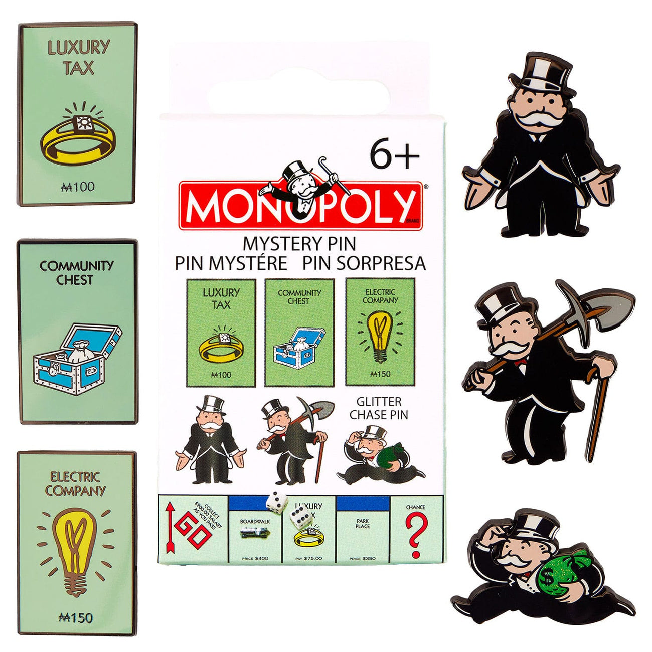 Zdjęcie produktu Hasbro by Loungefly Przypinki Blind Box 90th Anniversary Zestaw (12)