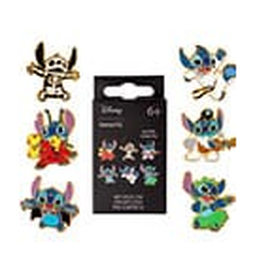 Zdjęcie produktu Disney by Loungefly Przypinki Emaliowane Blind Box Web Stitch Zestaw (12)