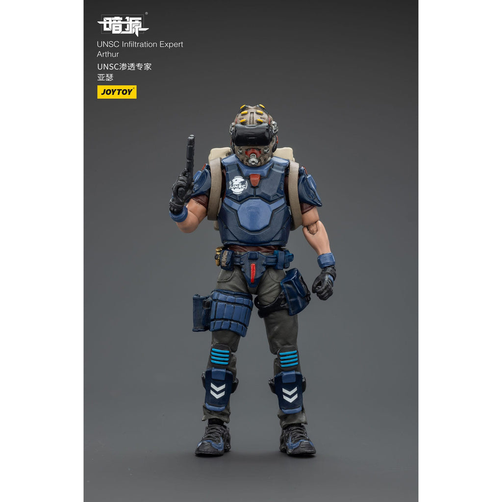 Zdjęcie produktu Figurka akcji UNSC Dark Source Infiltration Expert Arthur 7 cm