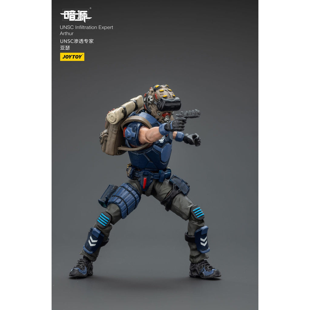 Zdjęcie produktu Figurka akcji UNSC Dark Source Infiltration Expert Arthur 7 cm