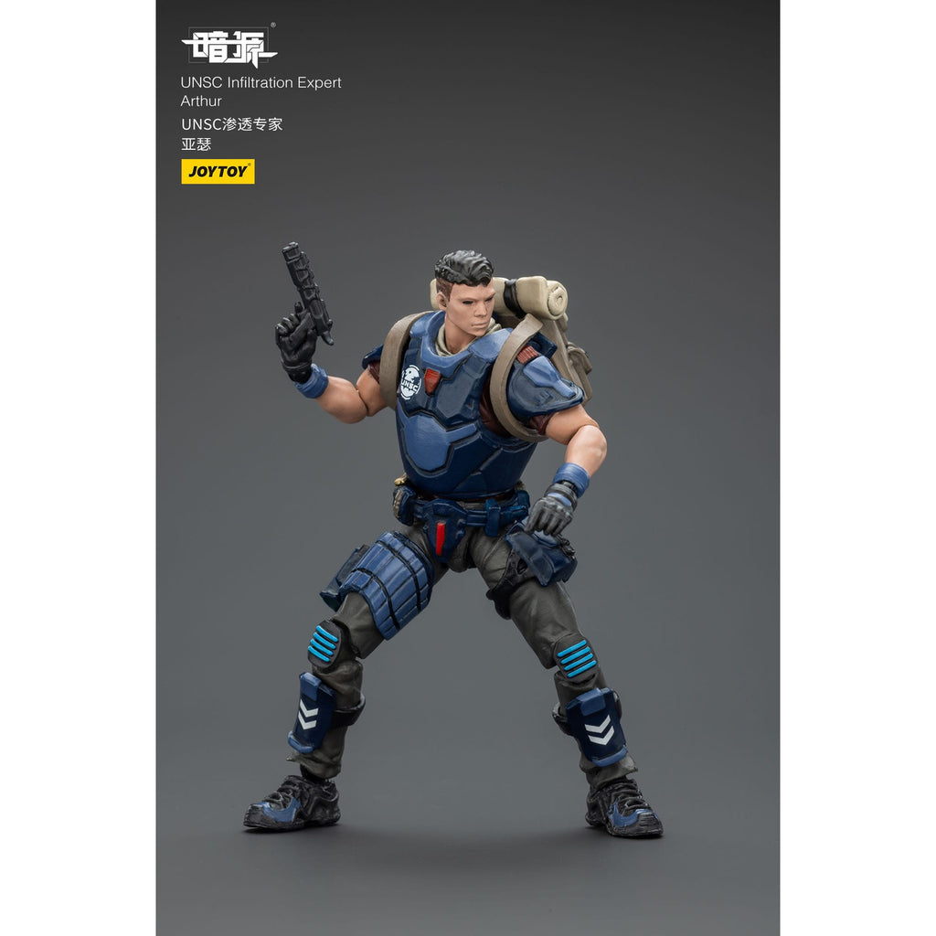 Zdjęcie produktu Figurka akcji UNSC Dark Source Infiltration Expert Arthur 7 cm