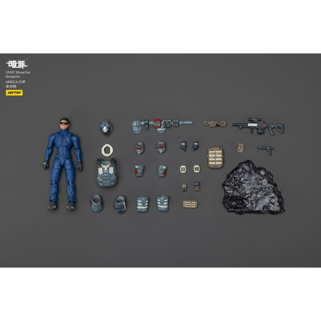 Product image UNSC Dark Source Action Figure Breacher Benjamin 7 cm