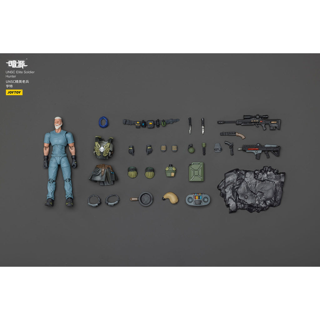 Product image UNSC Dark Source Action Figure Elite Soldier Hunter 7 cm