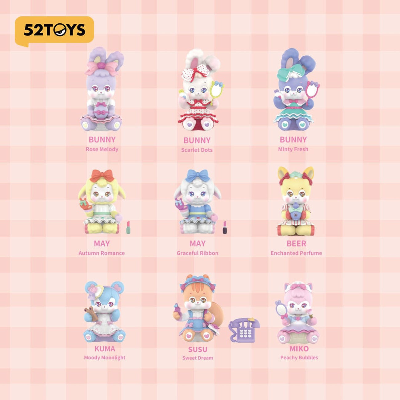 Product image FuwaFuwa Blind Box Figure Assortment Glamour Cutie 9 cm (8)